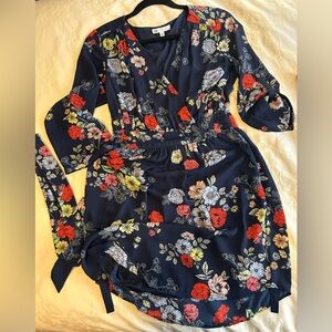 DR2 Floral Shirt Dress